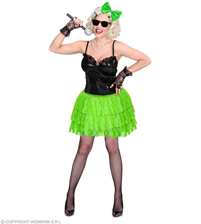 SPÓDNICZKA KORONKOWA ZIELONA