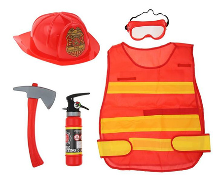 ZESTAW STRAŻAKA 5 ELEMENTÓW