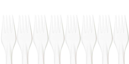 WIDELCE WIELORAZOWE BIAŁE 18 CM 8 SZT