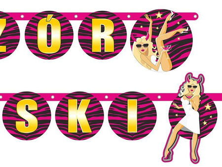 GIRLANDA PAPIEROWA WIECZÓR PANIEŃSKI