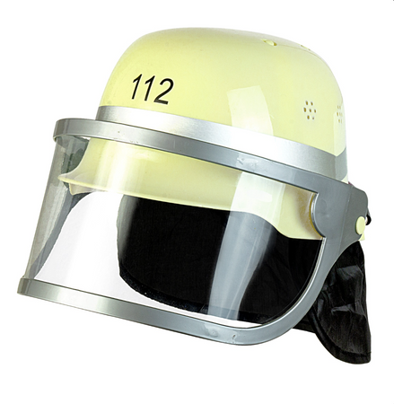 KASK STRAŻACKI Z OSŁONKĄ DZIECIĘCY