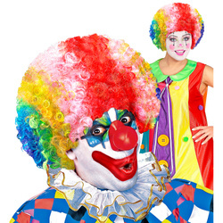 PERUKA KLAUNA MULTIKOLOR