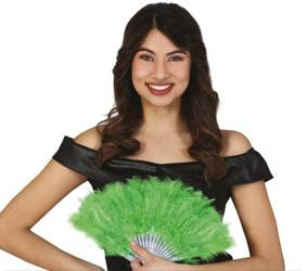 WACHLARZ ZIELONY Z PIÓR