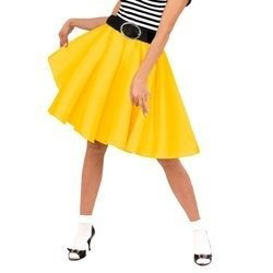 SPÓDNICA ROCK N ROLL ŻÓŁTA