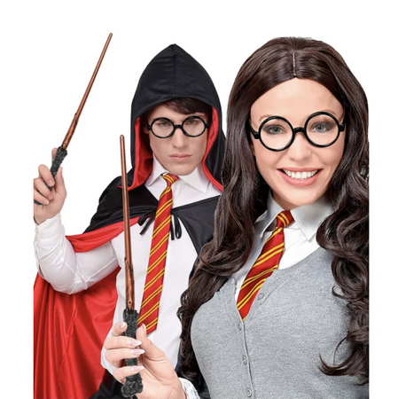 ZESTAW CZARODZIEJA RÓŻDŻKA I OKULARY