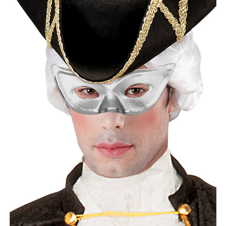 MASKA KOCIE OCZY SREBRNA