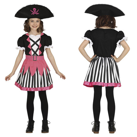 STRÓJ MAŁA RÓŻOWA PIRATKA