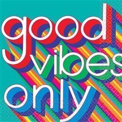 SERWETKI PAPIEROWE GOOD VIBES 33X33 CM