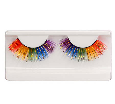 SZTUCZNE RZĘSY W KOLORZE TĘCZY