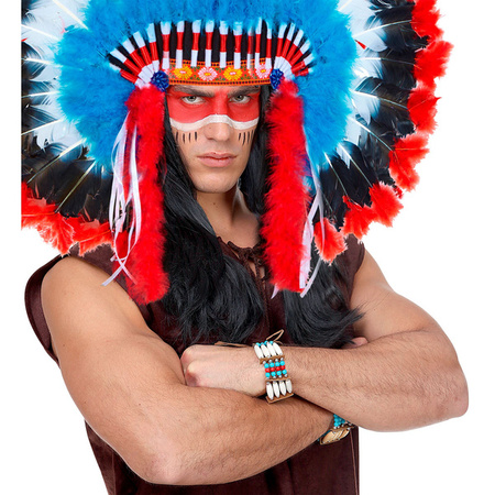 BRANSOLETKA INDIANKI WIĄZANA