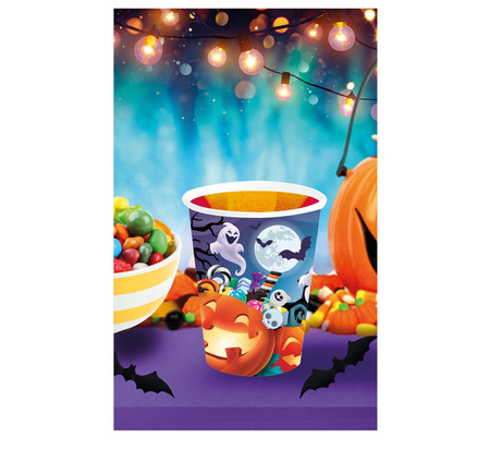 KUBECZKI PAPIEROWE WESOŁE HALLOWEEN 240ML 6 SZT.