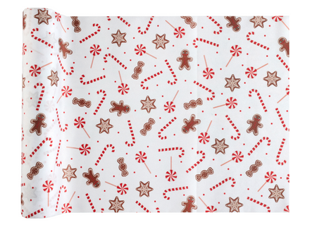 BIEŻNIK ŚWIĄTECZNE SŁODKOŚCI 27 X 300 CM 