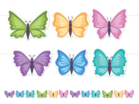 GIRLANDA MOTYLKI 5 M 