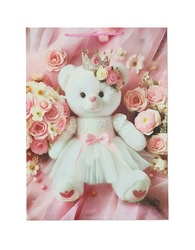 TORBA PAPIEROWA MIŚ BALETNICA 32 X 26 X 10 CM