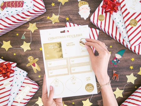 NAKLEJKI CHRISTMAS MIX