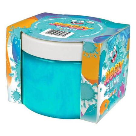JIGGLY SLIME TURKUSOWY PERŁOWY 500G
