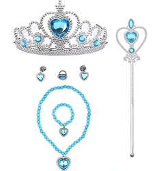 ZESTAW KRÓLEWNY NIEBIESKI