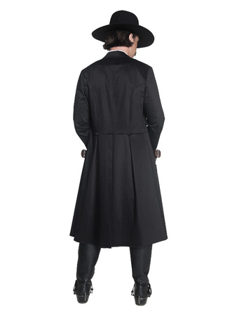 Deluxe Authentic Western Sheriff Costume, Black