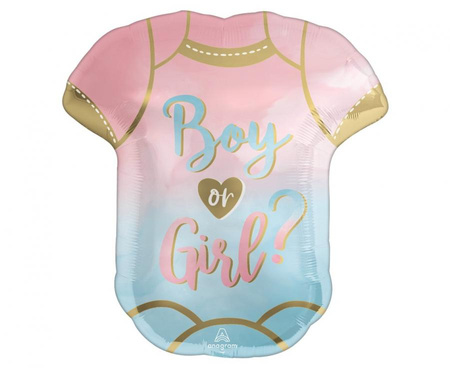 Balon foliowy boy or girl baby shower