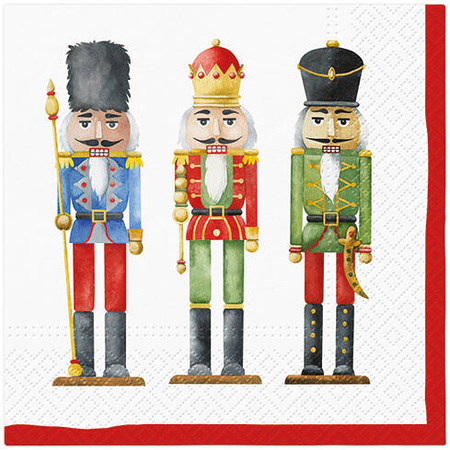 SERWETKI PAPIEROWE DZIADEK DO ORZECHÓW 33 CM 20 SZT.