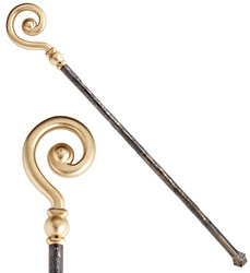 PASTORAŁ CZARNO-ZŁOTY 147 CM