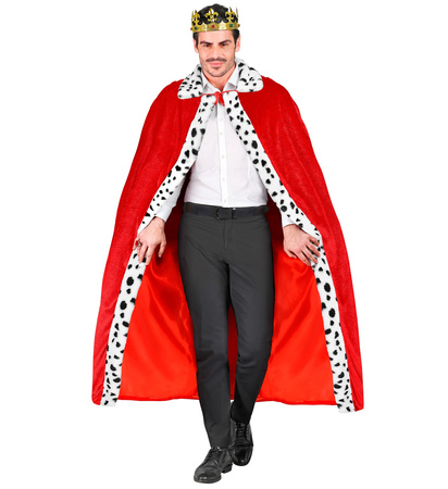 STRÓJ PELERYNA KRÓLEWSKA CZERWONA 140 CM