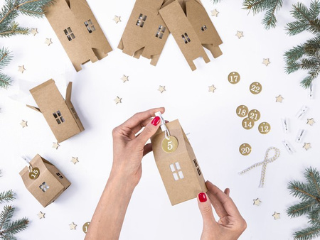 KALENDARZ ADWENTOWY DOMKI KRAFT