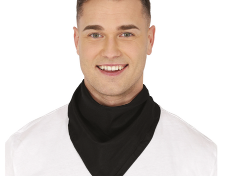 CZARNA BANDANA DLA DOROSŁYCH