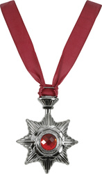 NASZYJNIK Z MEDALIONEM WAMPIRA 9X7 CM