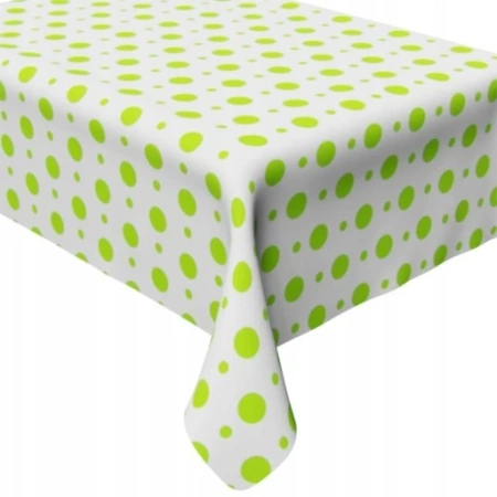 ORBUS FOLIOWY W KROPKI ZIELONE 100 X 130 CM