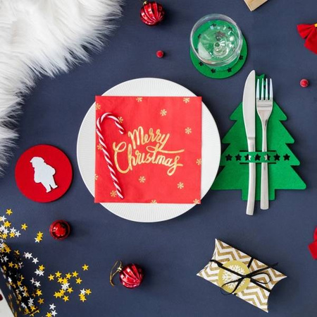 PODKŁADKA POD SZTUĆCE CHOINKA