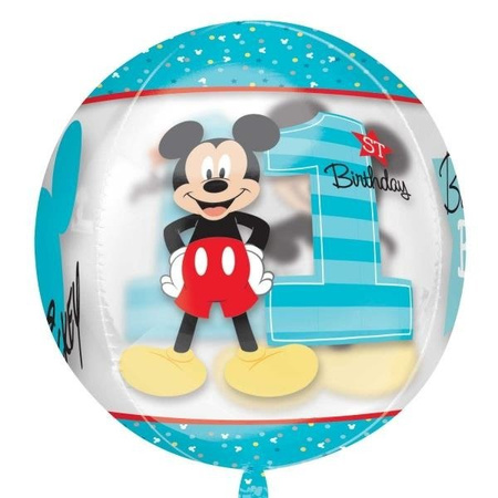 BALON FOLIOWY 40cm KULA MYSZKA MICKEY
