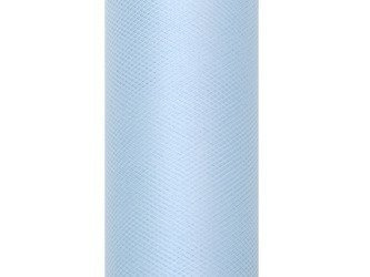 TIUL GŁADKI BŁĘKIT 50 cm x 9 m