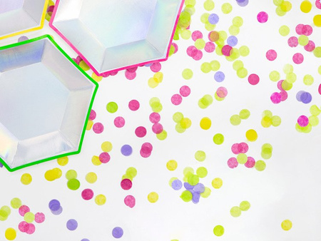 Konfetti Kółka, zielone jabłuszko, 15g (1 karton / 50 op.)