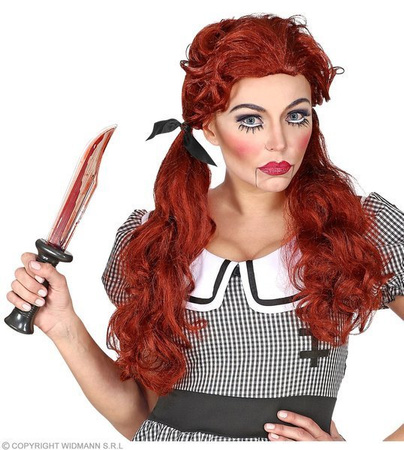 PERUKA MORDERCZA LALKA