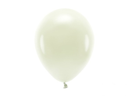BALONY ECO 26 CM PASTELOWE KREMOWE 100 SZT