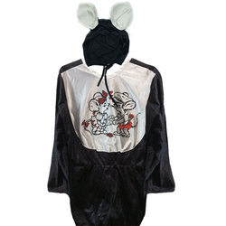 STRÓJ KOT Z MYSZAMI KOTEK CZARNY