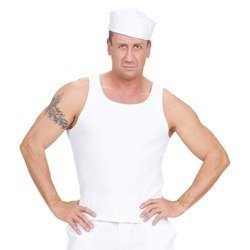 PODKOSZULEK BIAŁY MARYNARZ