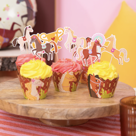 PAPILOTKI DO MUFFINEK KONIKI 6 SZT