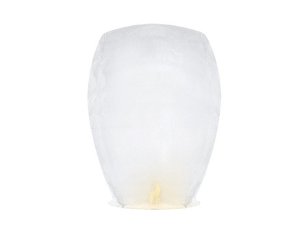 LAMPION BIAŁY LATAJĄCY