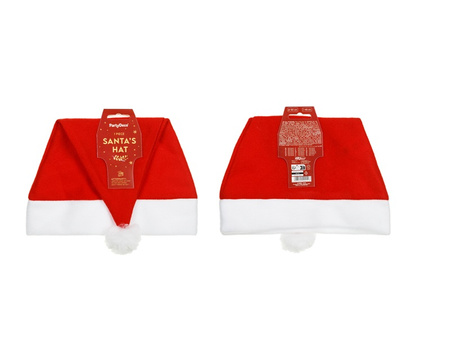 CZAPKA ŚWIĘTEGO MIKOŁAJA GWIAZDORA