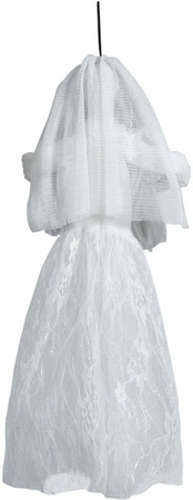 ZWISAJĄCA MARTWA PANNA MŁODA 50 CM HALLOWEEN