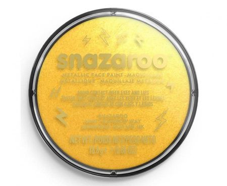 Farba do twarzy 18 ml metaliczna złota makijaż make-up charakteryzacja