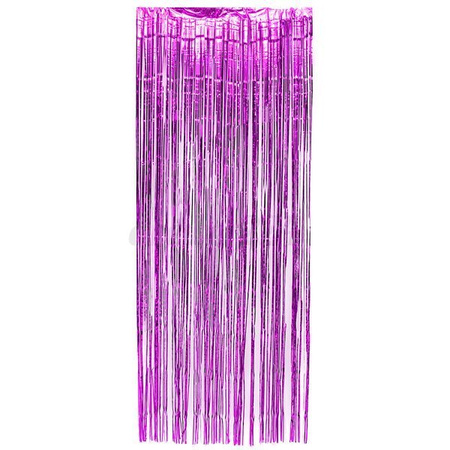 KURTYNA 90 cm x 250 cm PURPUROWA