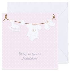 KARTKA Z OKAZJI NARODZIN CÓRKI WITAJ NA ŚWIECIE