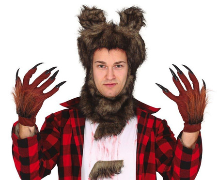 RĘKAWICZKI WILKOŁAKA ZE SZPONAMI