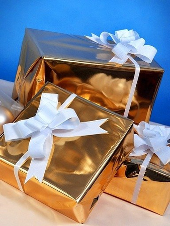 Wstążki ściągane, biały, 5cm (1 op. / 10 szt.)