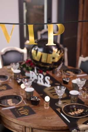 BANER PAPIEROWY ZŁOTY VIP 250 CM