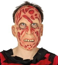 MASKA LATEKSOWA PORANIONA TWARZ
