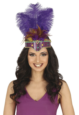 PIÓROPUSZ FIOLETOWY